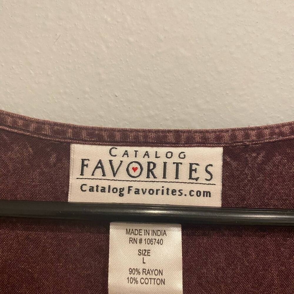 Purple Button Down - image 3